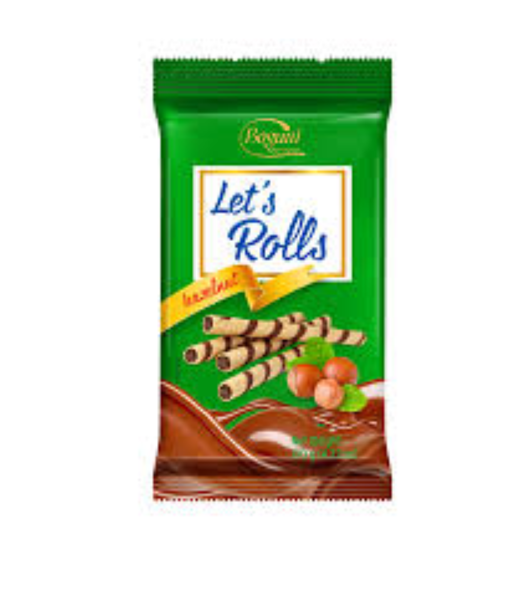 BOGUTTI LETS ROLLS HAZELNUT 120G